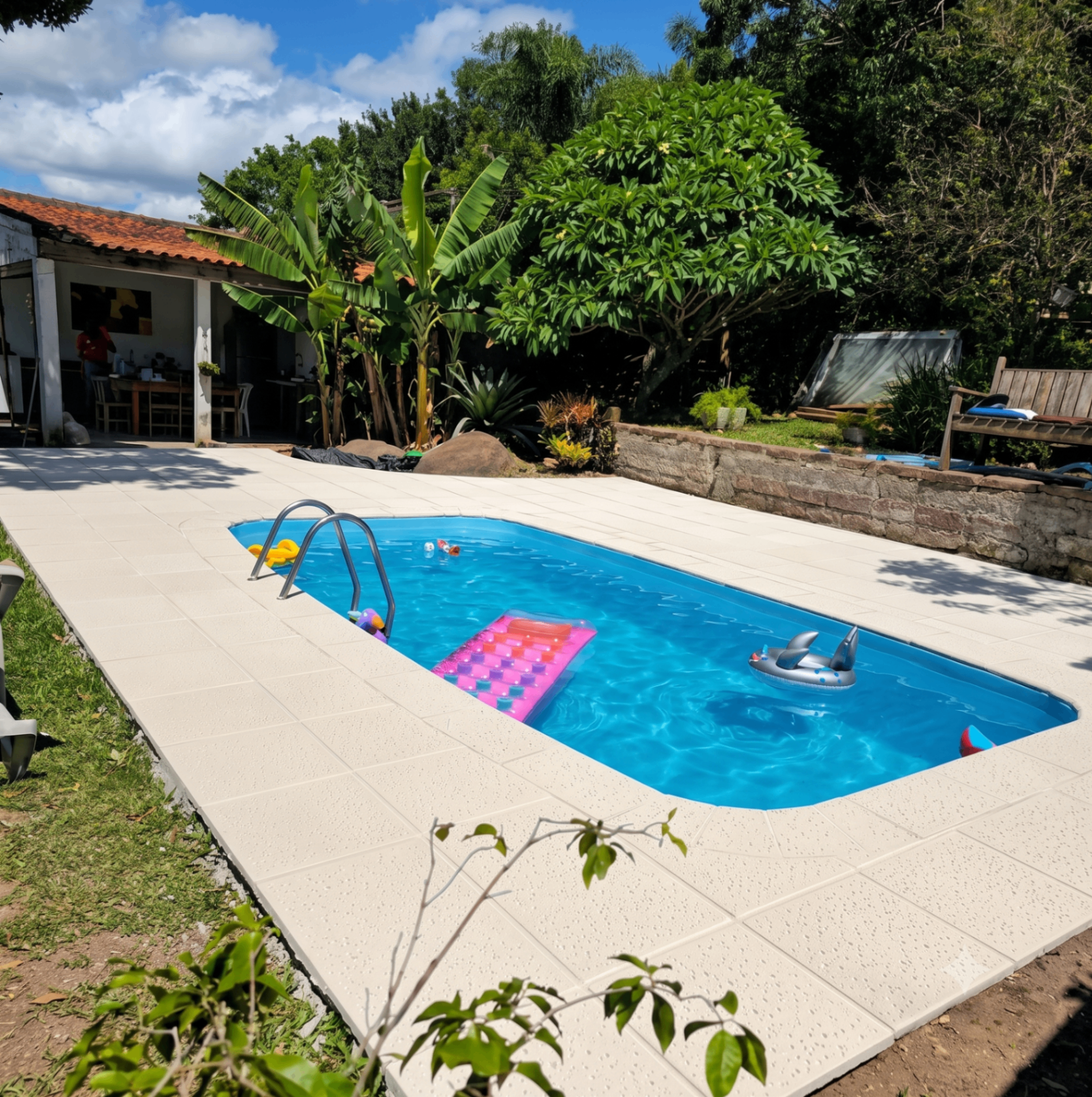 Projeto 3 com revestimentos RA Pisos Atérmicos